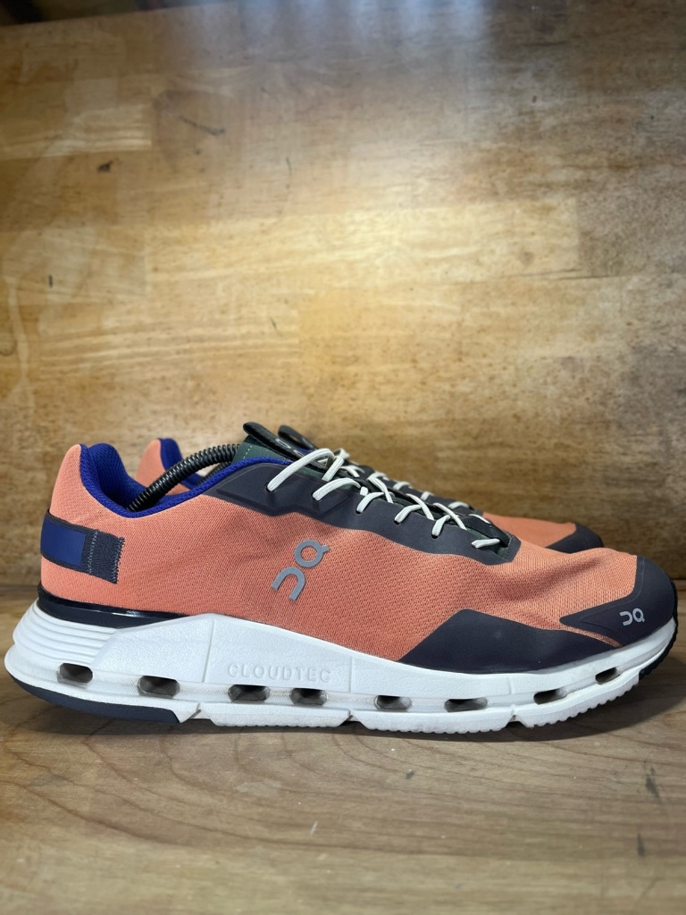 On Cloudnova Form Mens Size 13 Running Shoes Sneakers Terracotta Forest